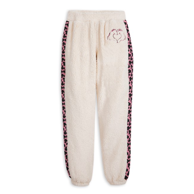 Mickey and Minnie Mouse Fleece Lounge Pants for Adults