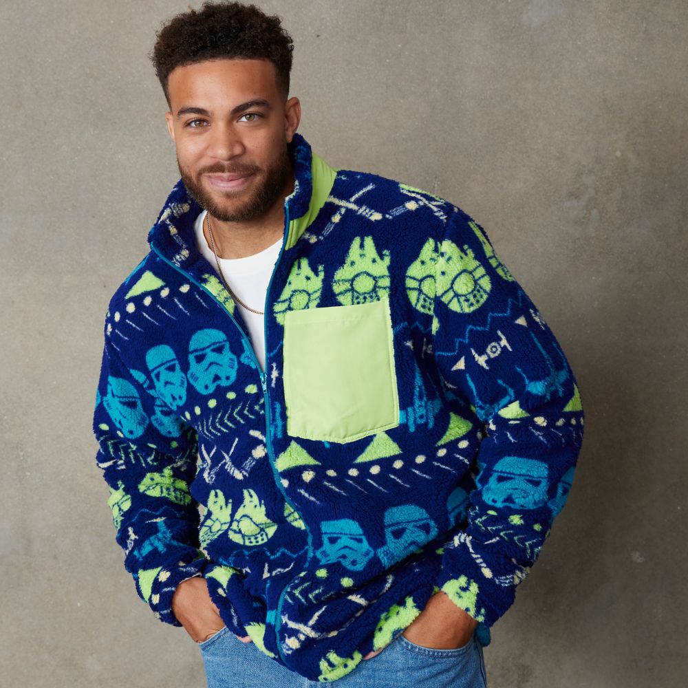 Star Wars Zip Fleece Jacket for Adults