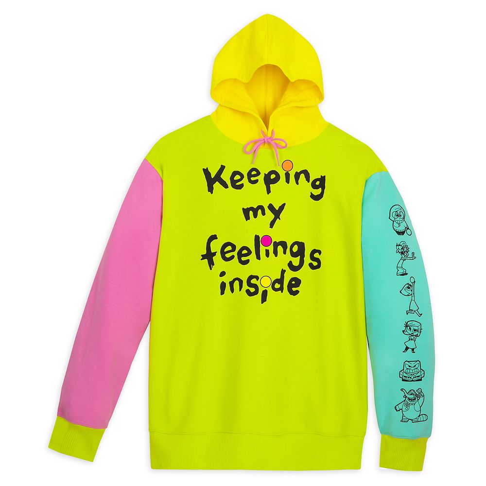 Inside Out Pullover Hoodie for Adults now available for purchase