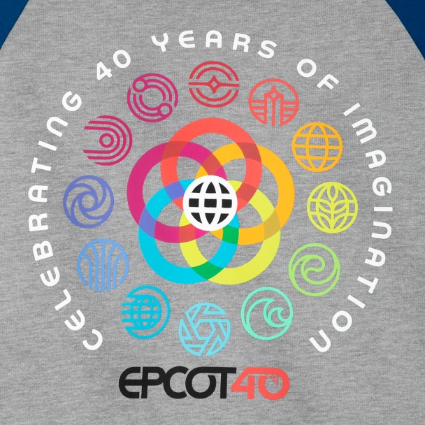 EPCOT 40th Anniversary Zip Hoodie for Adults