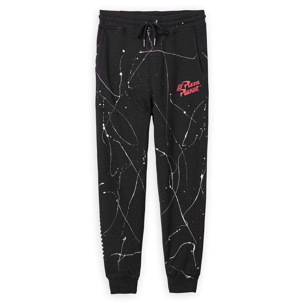 Pizza Planet Jogger Pants for Adults by Junk Food – Toy Story here now