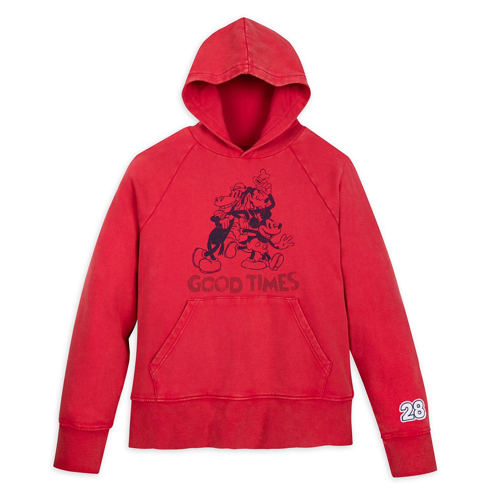 Mickey Mouse and Friends Vintage Pullover Hoodie for Adults is now out