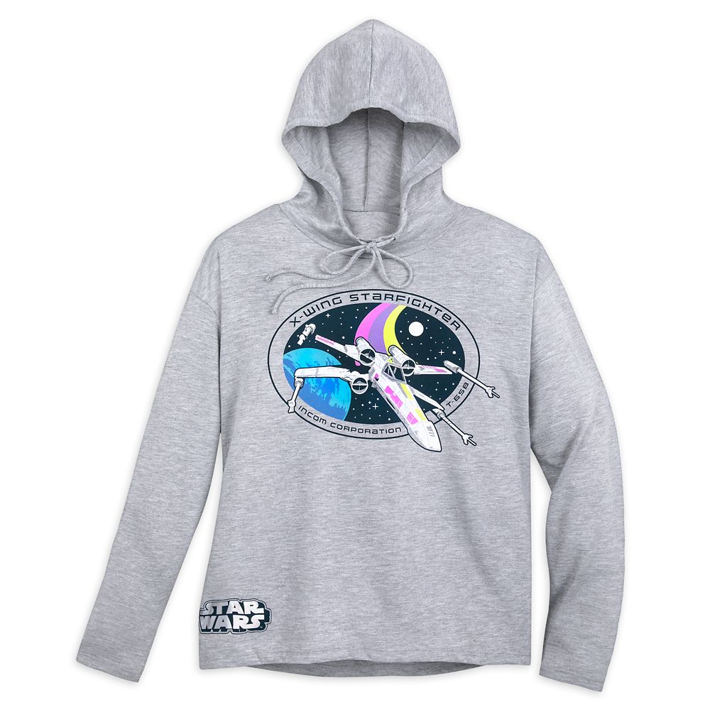 X-Wing Starfighter Hooded Long Sleeve Top for Women – Star Wars