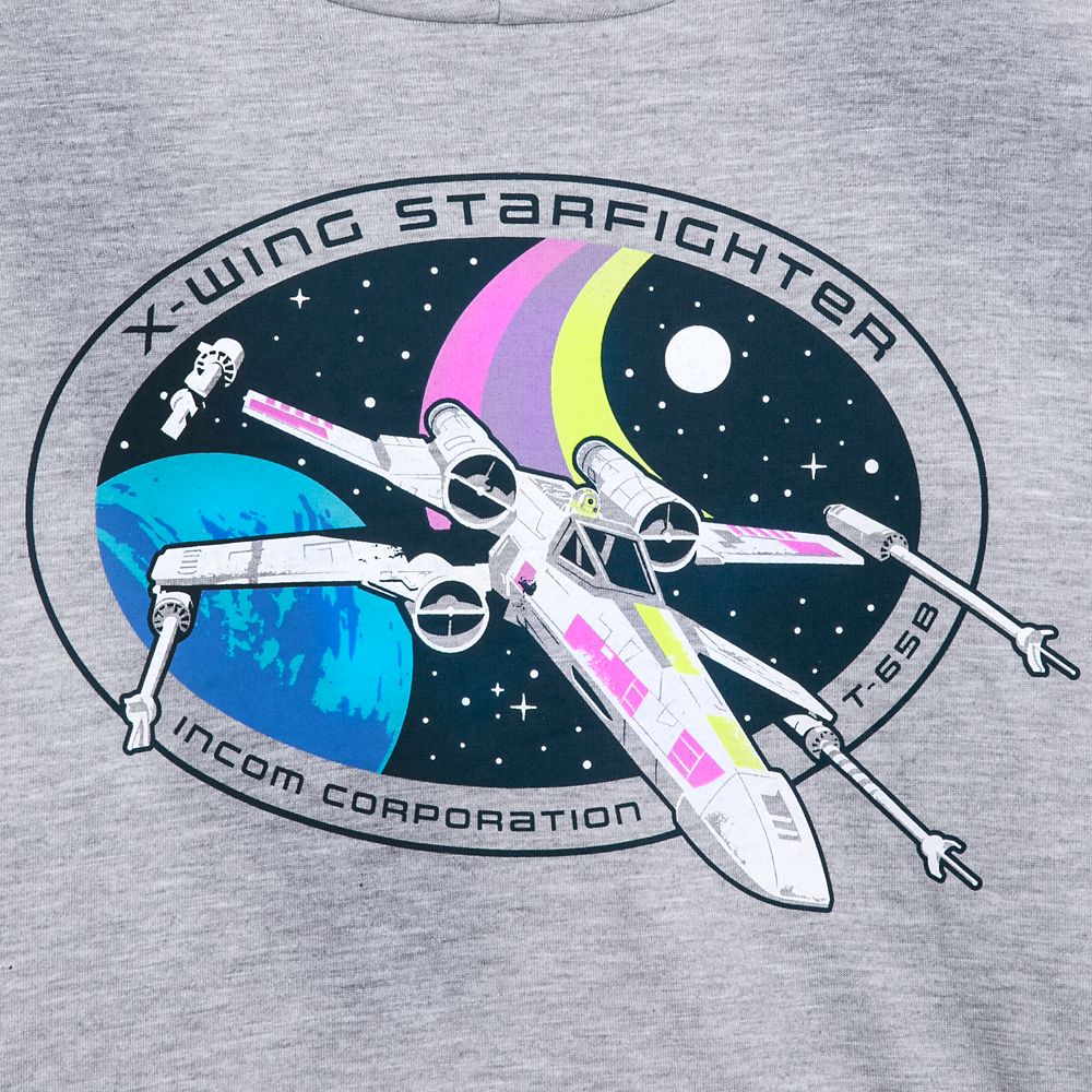 X-Wing Starfighter Hooded Long Sleeve Top for Women – Star Wars