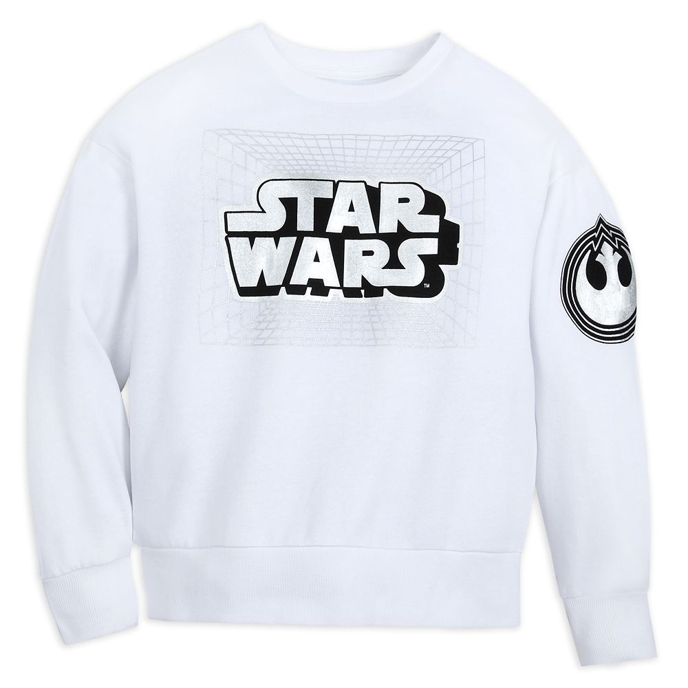 Star Wars Logo Pullover Sweatshirt for Women Official shopDisney