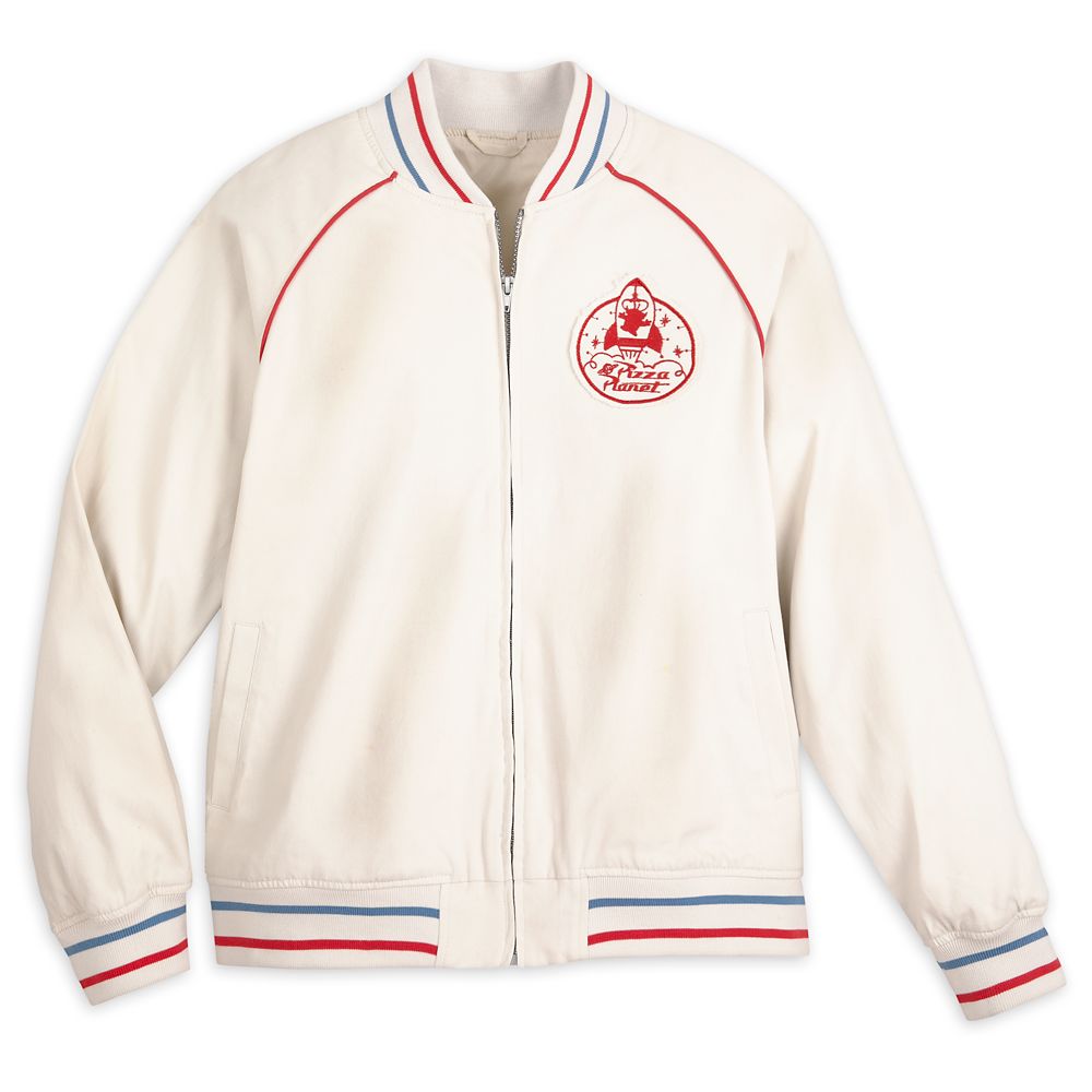 Pizza Planet Logo Bomber Jacket for Adults – Toy Story is now available