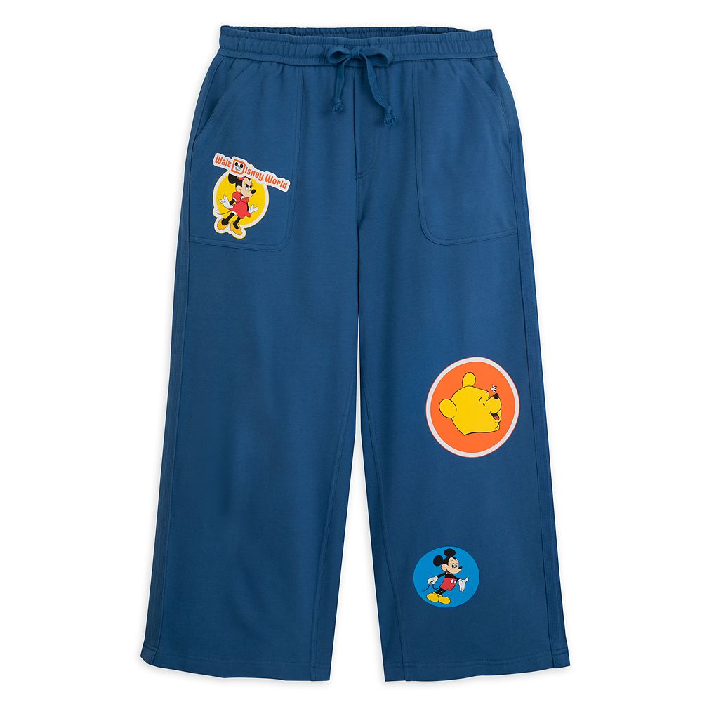 Walt Disney World Retro ”Stickers” Pants for Adults is now out for purchase