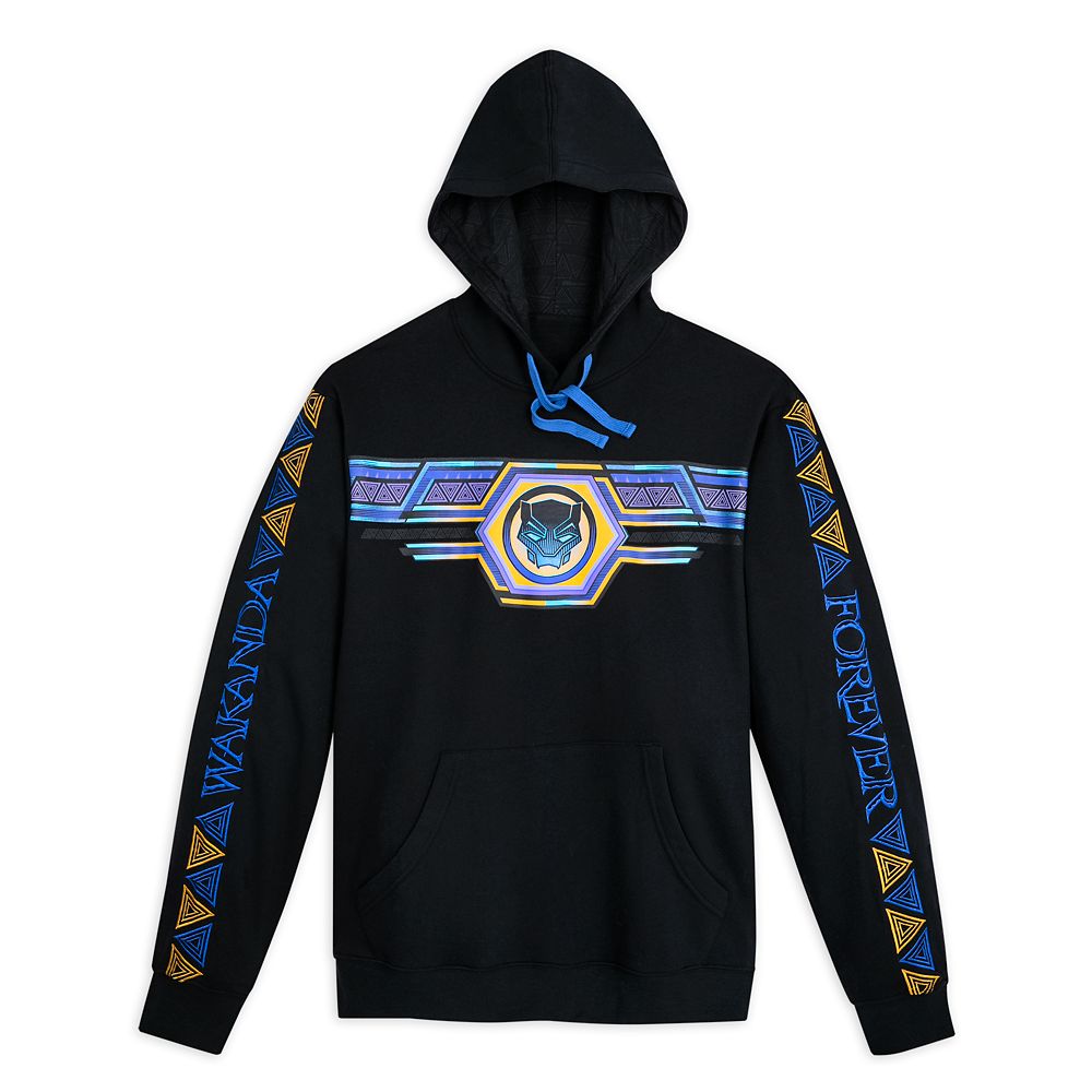 Black Panther: Wakanda Forever Pullover Hoodie for Adults is now available for purchase