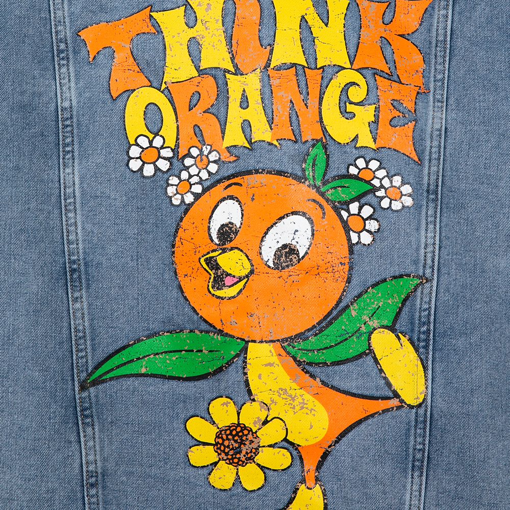 Orange Bird Denim Jacket for Adults – Walt Disney World 50th Anniversary