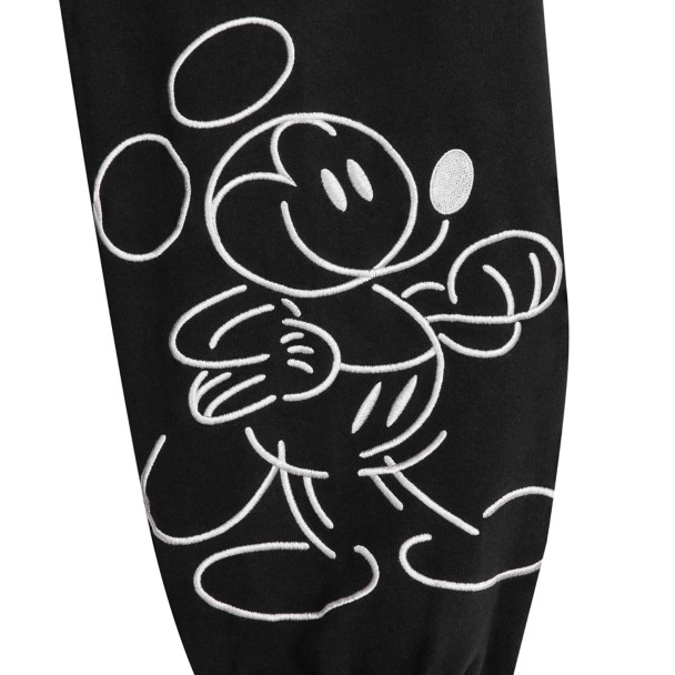 Mickey Mouse Genuine Mousewear  Sweatpants for Adults – Black