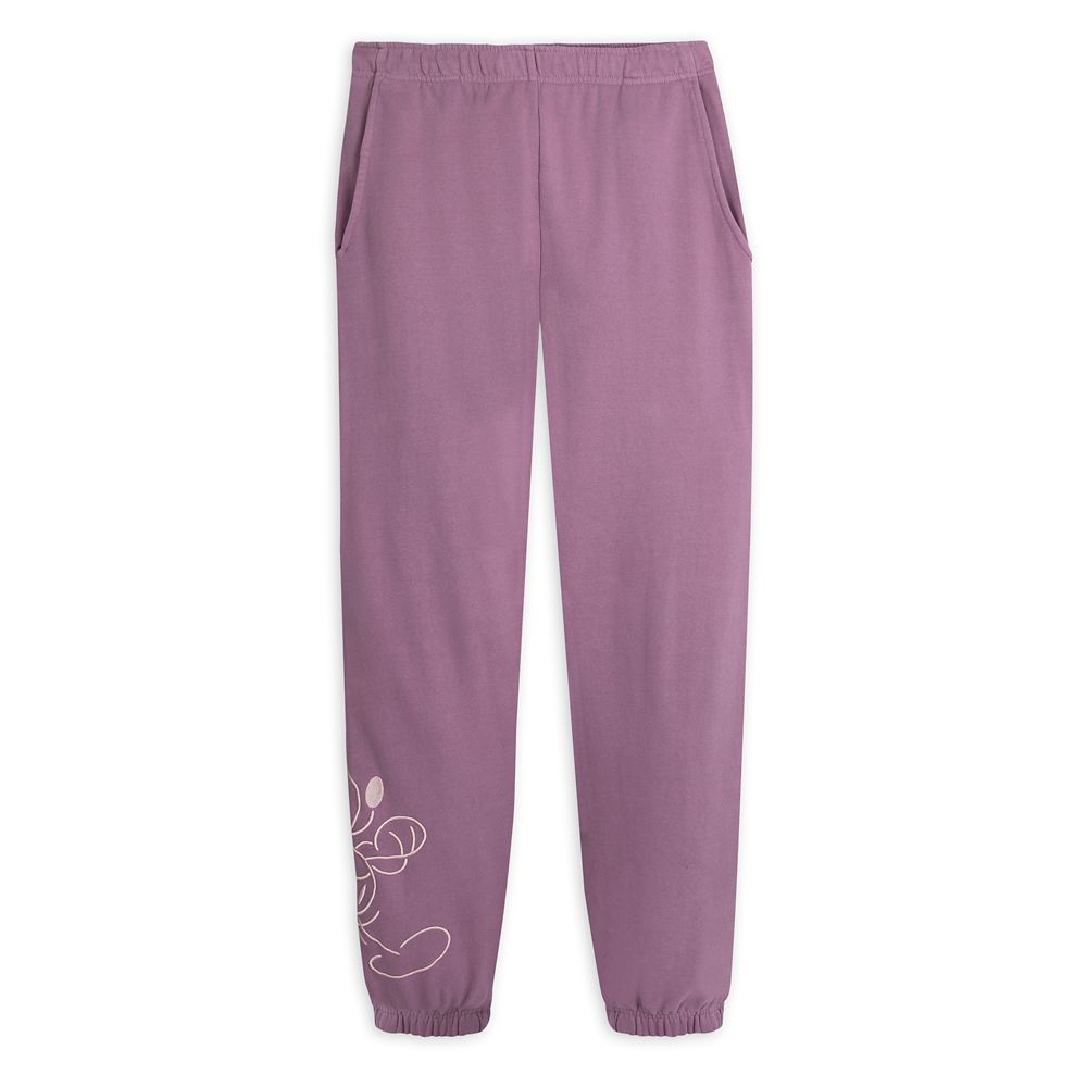 Mickey Mouse Genuine Mousewear Sweatpants for Adults – Plum