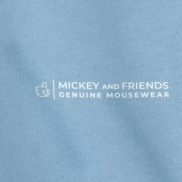 Mickey Mouse Genuine Mousewear Pullover Sweatshirt for Women – Blue