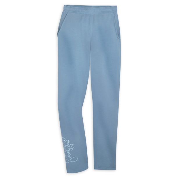Mickey Mouse Genuine Mousewear Jogger Sweatpants for Women – Blue