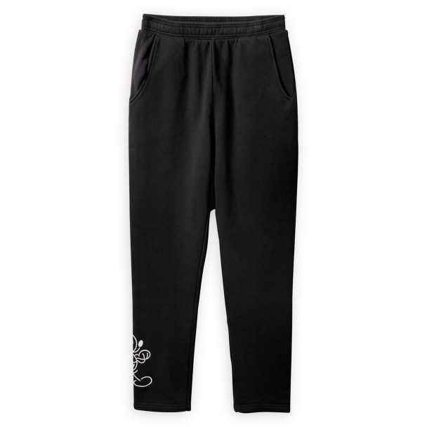 Mickey Mouse Genuine Mousewear Jogger Sweatpants for Women – Black