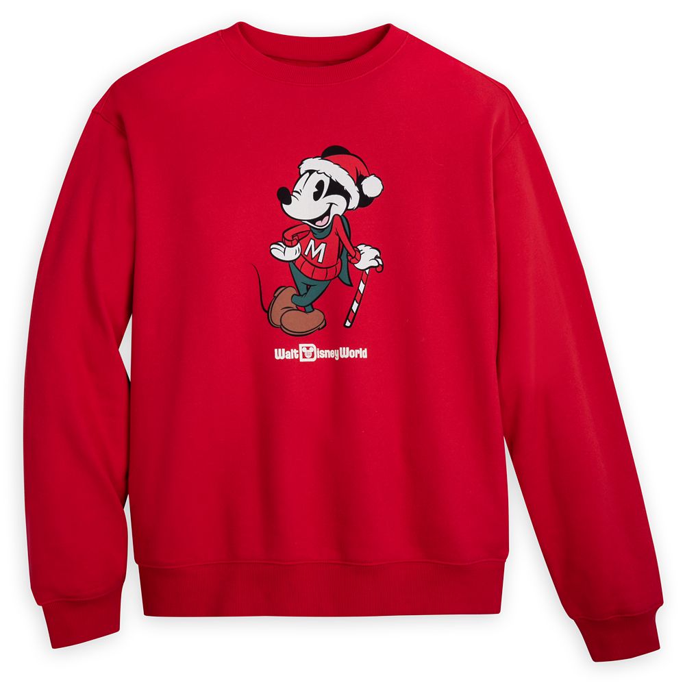 Mickey Mouse Christmas Sweatshirt for Adults – Walt Disney World is now available online