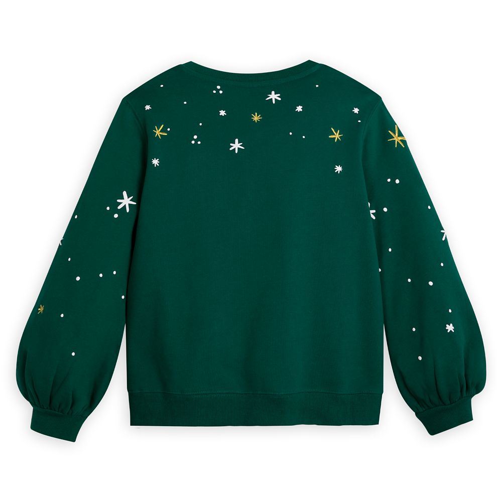 Minnie Mouse Holiday Pullover Sweatshirt for Women