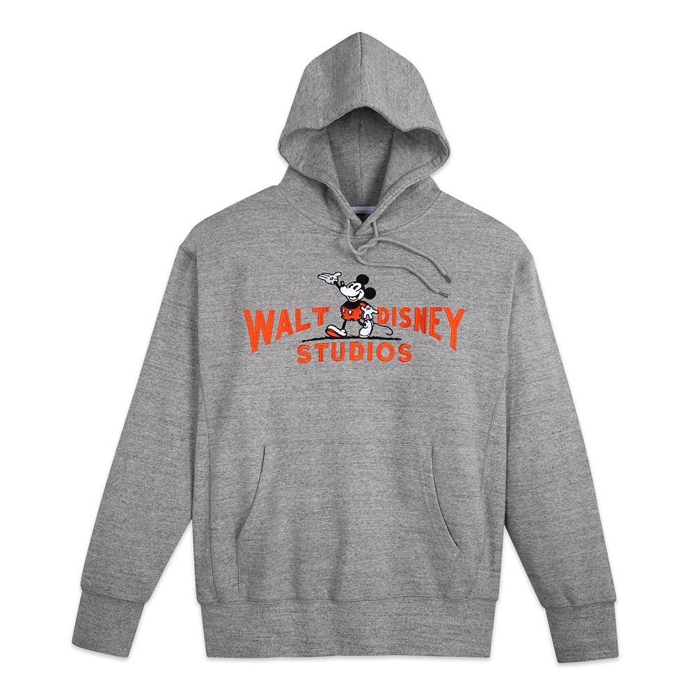 Mickey Mouse Walt Disney Studios Pullover Hoodie for Adults – Disney100 – Buy It Today!