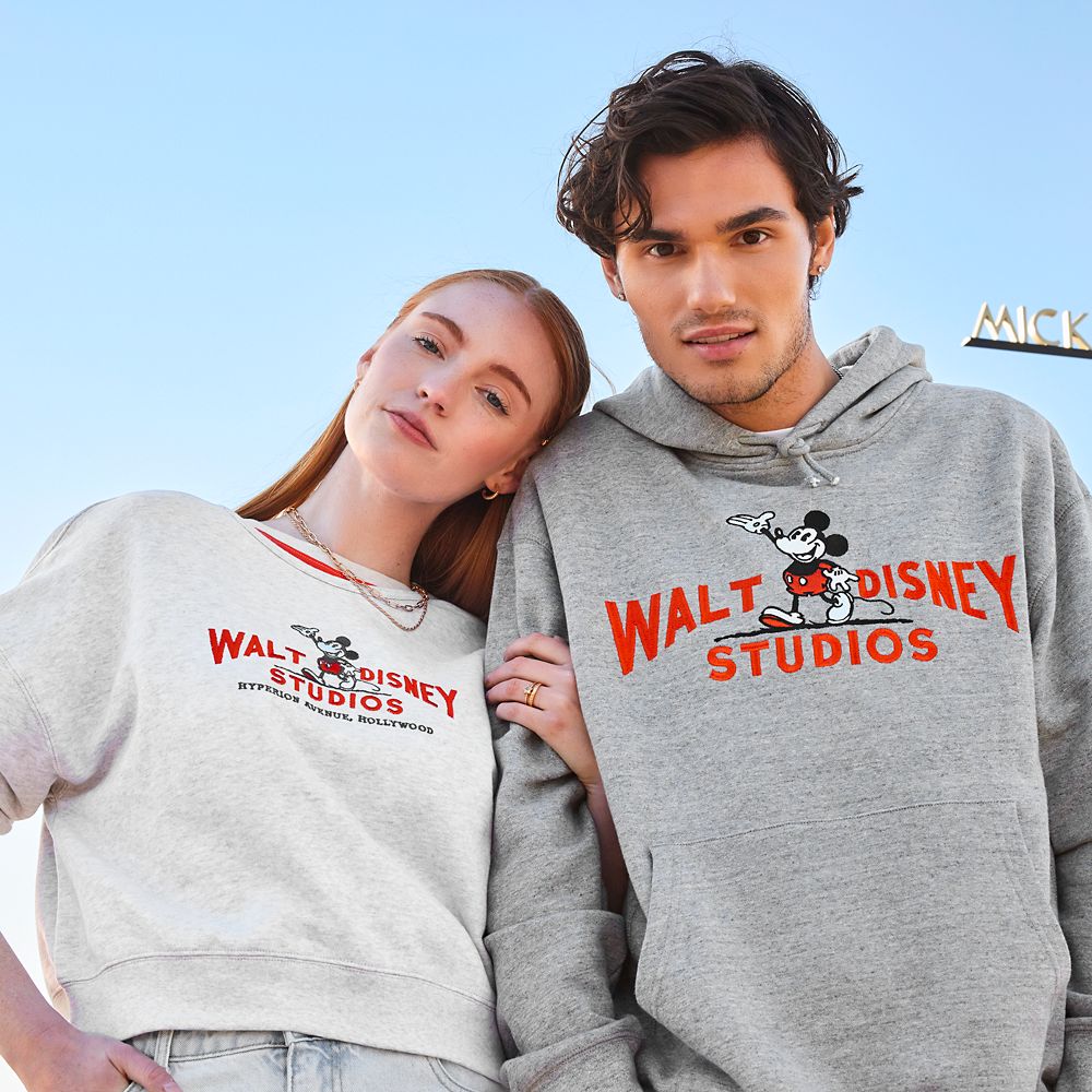 Mickey Mouse Walt Disney Studios Pullover Hoodie for Adults – Disney100