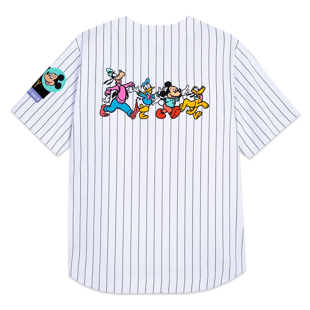 Mickey Mouse ''Walt Disney Cartoon Pals'' Baseball Jersey for Adults