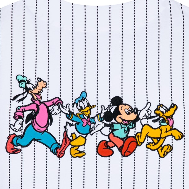 Mickey Mouse ''Walt Disney Cartoon Pals'' Baseball Jersey for Adults