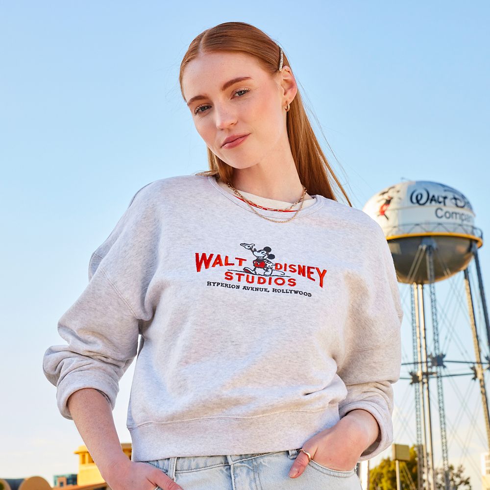 Mickey Mouse Walt Disney Studios Pullover Sweatshirt for Women – Disney100