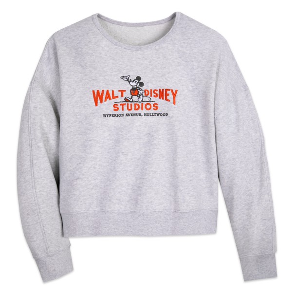 Mickey Mouse Walt Disney Studios Pullover Sweatshirt for Women