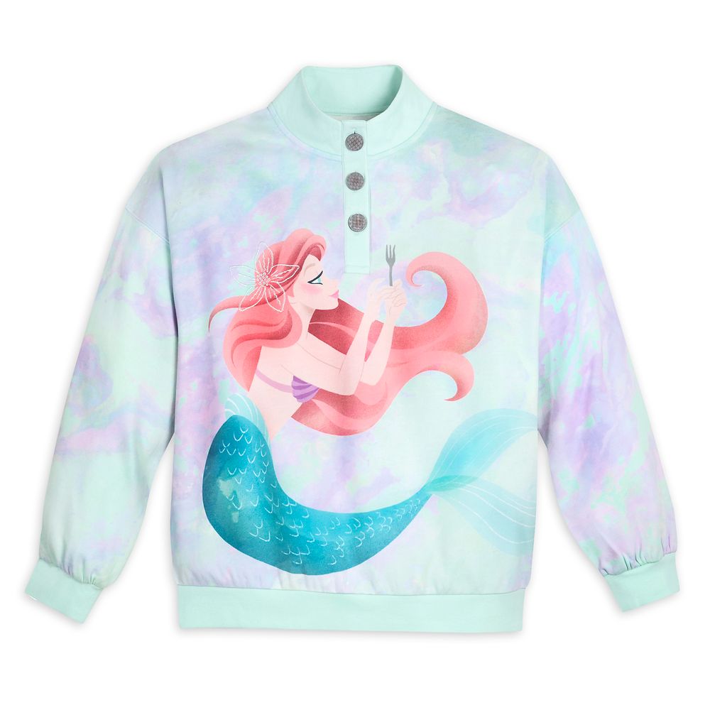 Ariel Fleece Pullover for Women – The Little Mermaid – Get It Here