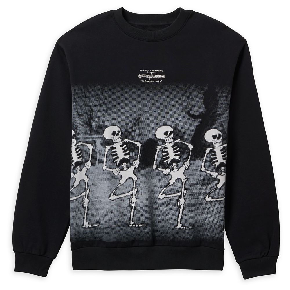 The Skeleton Dance Fleece Pullover for Adults was released today