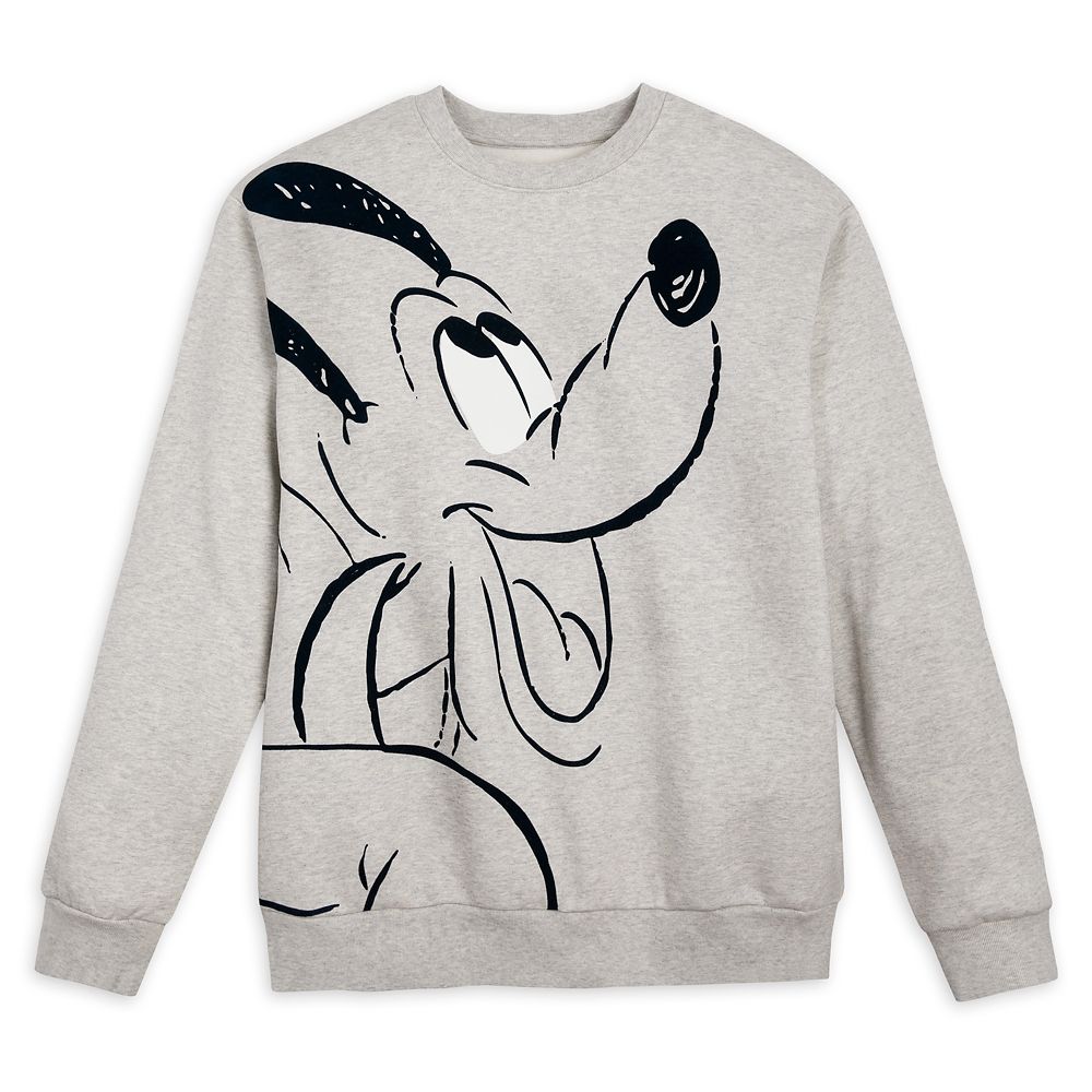 Pluto Pullover Sweatshirt for Adults can now be purchased online