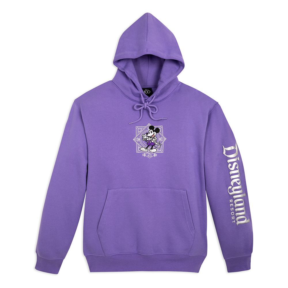 Mickey Mouse and Friends Disney100 Pullover Hoodie for Adults – Disneyland is here now