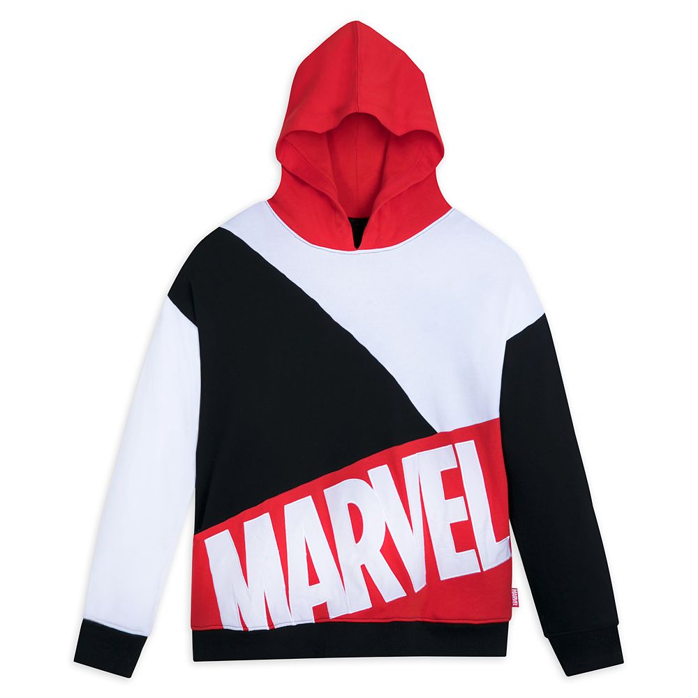 Marvel logo outlet hoodie