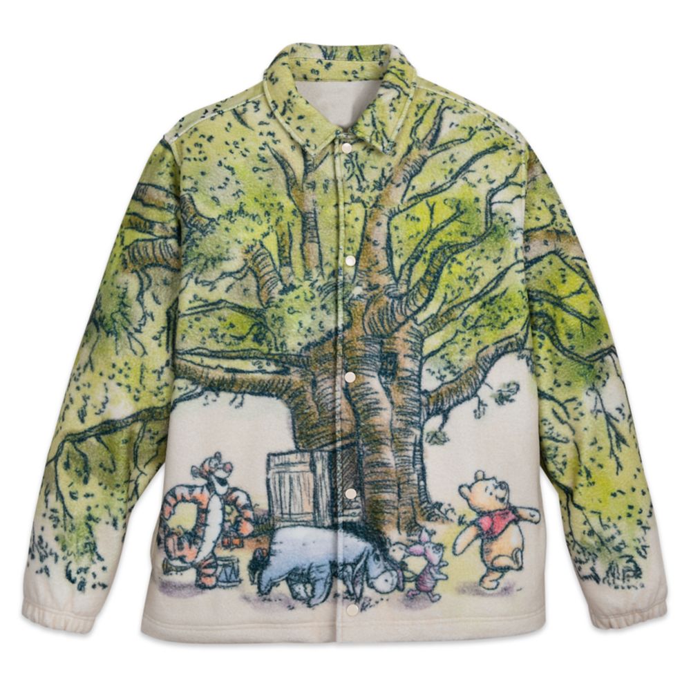 Winnie the Pooh and Pals Fleece Jacket for Adults – Buy Online Now