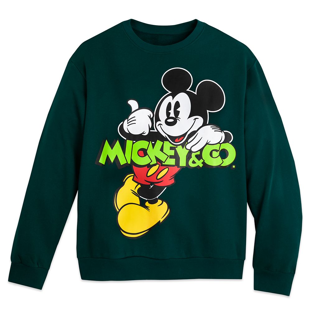 Mickey Mouse Pullover Sweatshirt for Adults – Mickey&Co.