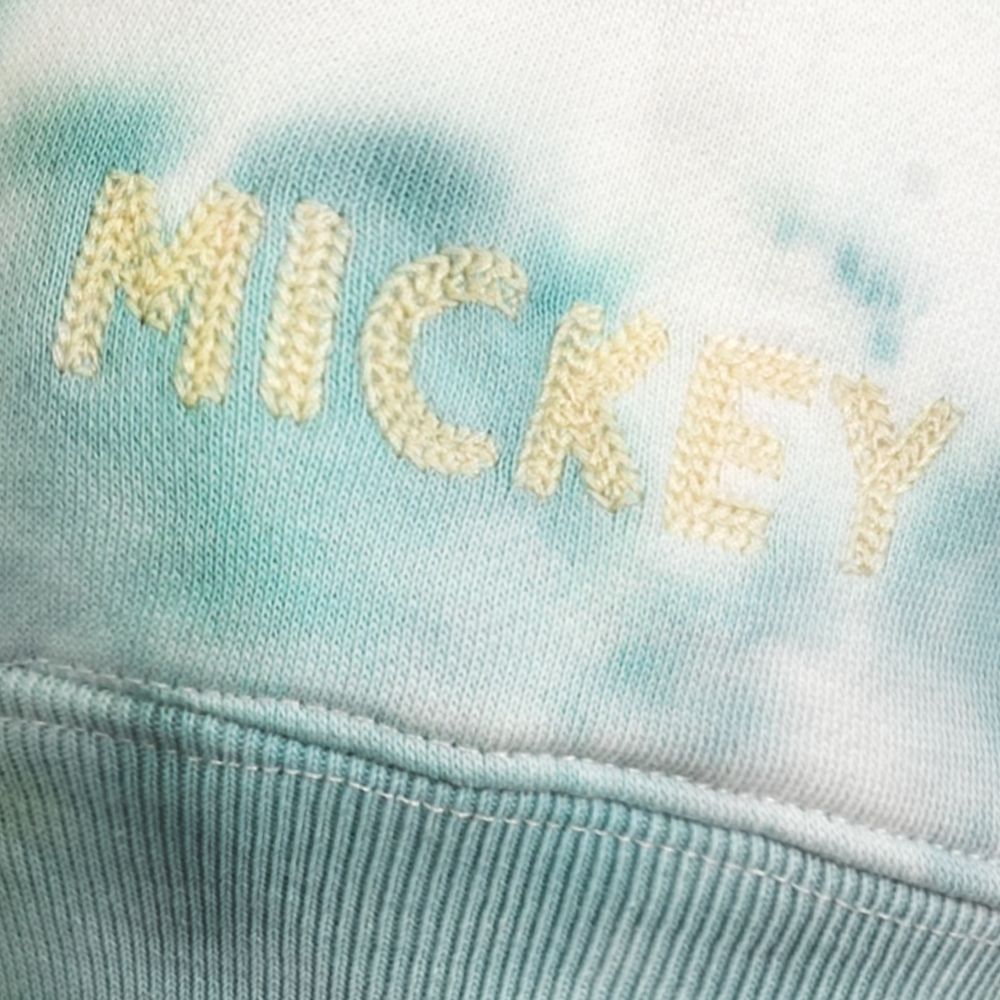 Mickey Mouse Tie-Dye Fleece Pullover for Adults