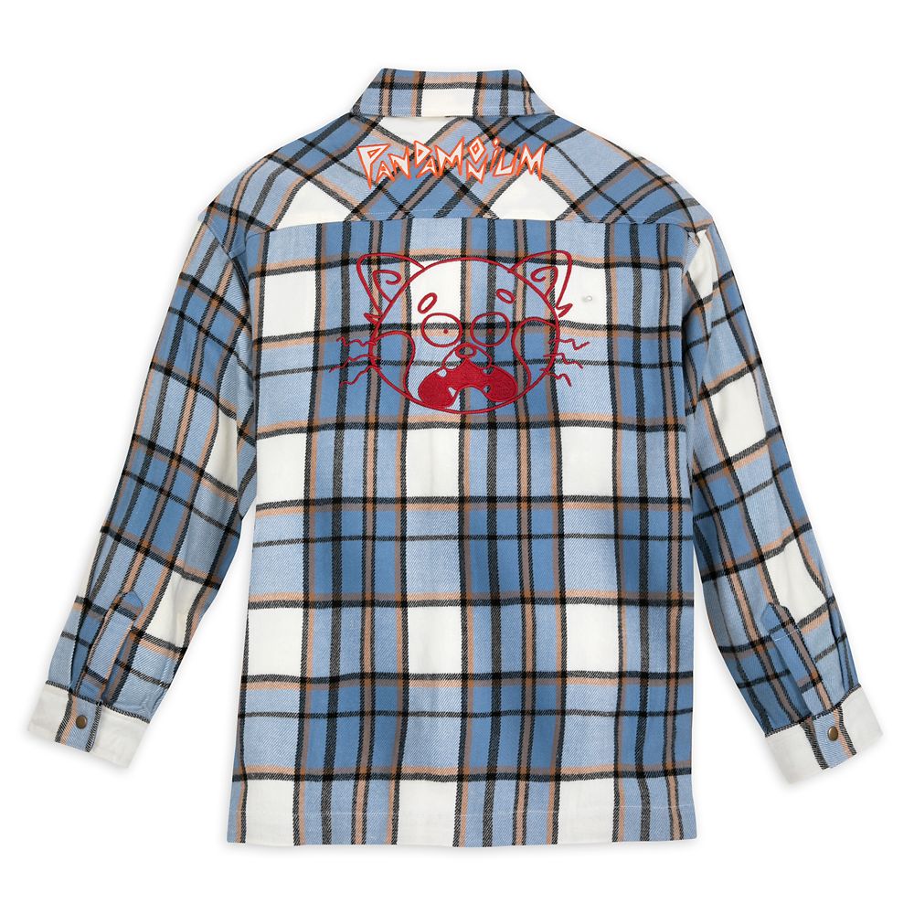 Turning Red Plaid Flannel Shirt for Women