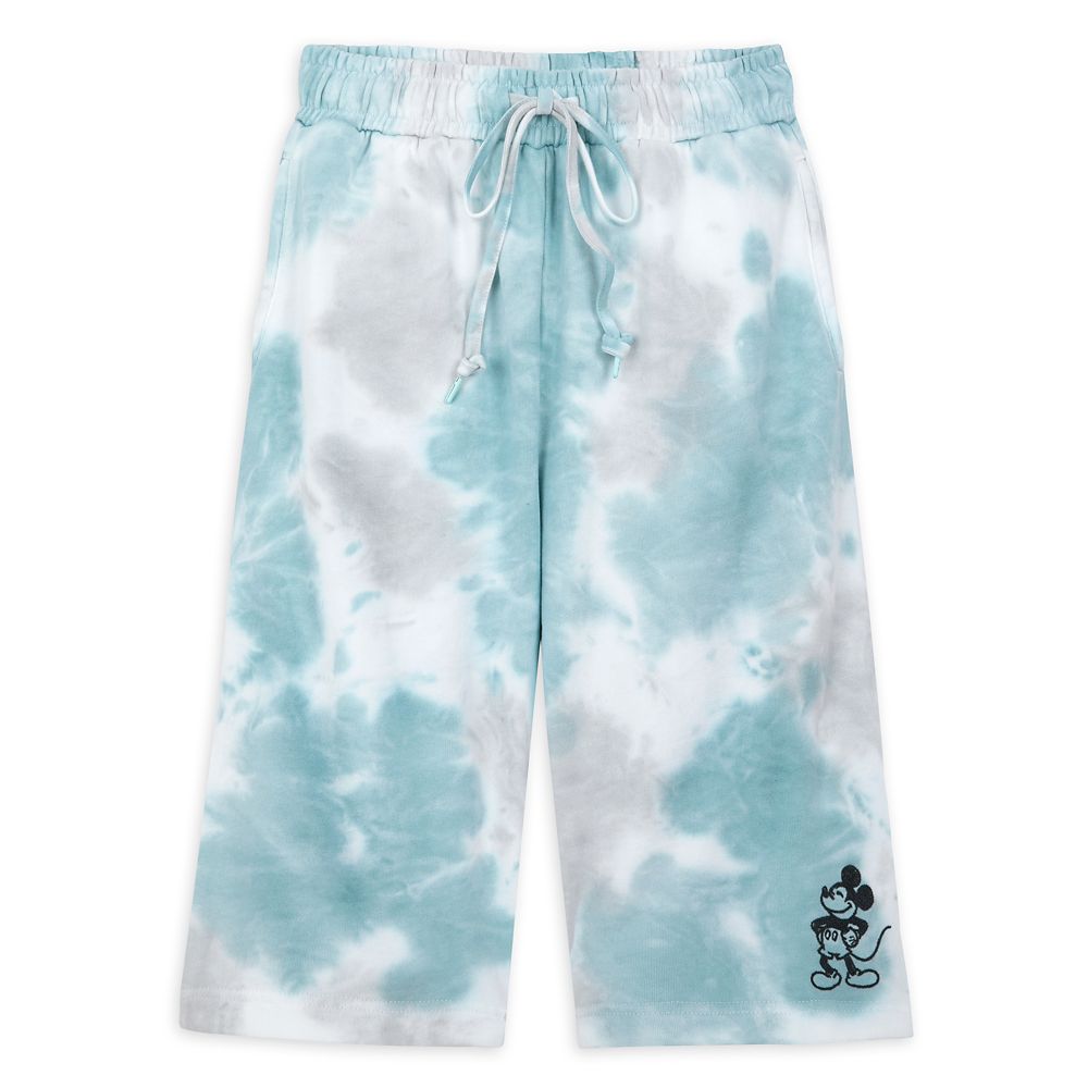 Mickey Mouse Tie-Dye Knit Shorts for Adults now available online