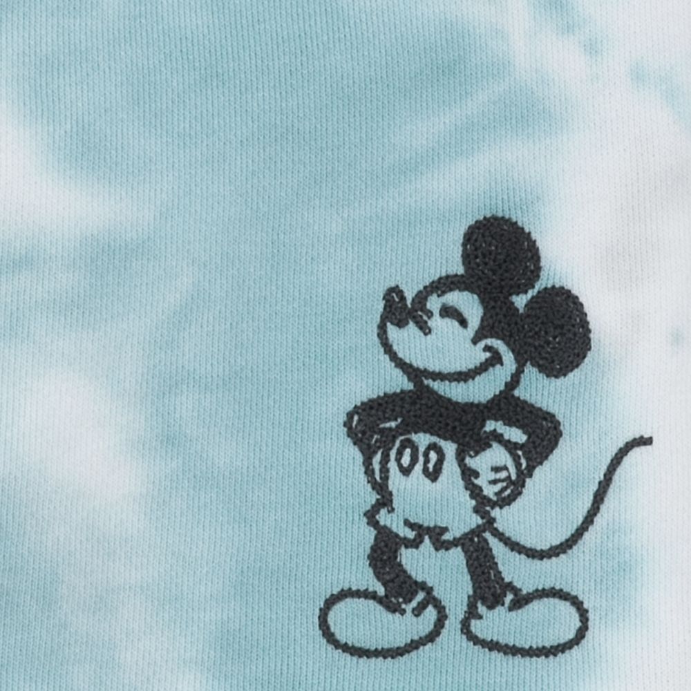 Mickey Mouse Tie-Dye Knit Shorts for Adults