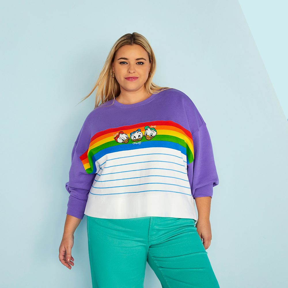 Huey, Dewey, and Louie Pullover Sweatshirt for Women