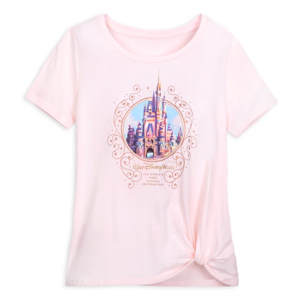 Cinderella Castle Fashion T-Shirt for Women – Walt Disney World 50th Anniversary