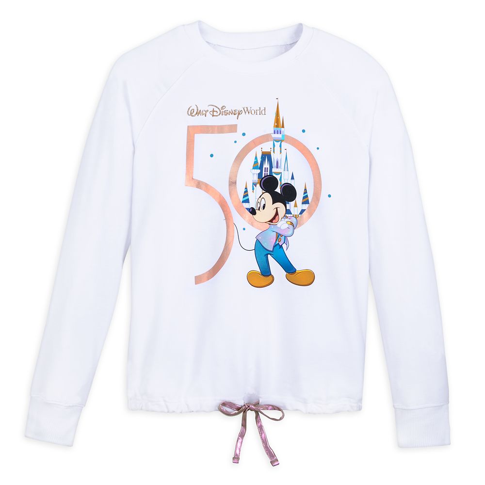 Mickey Mouse Long Sleeve Pullover for Women – Walt Disney World 50th  Anniversary | shopDisney