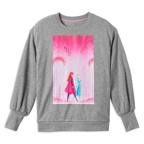 Anna and Elsa Sweatshirt for Women by Brittney Lee – Frozen 2