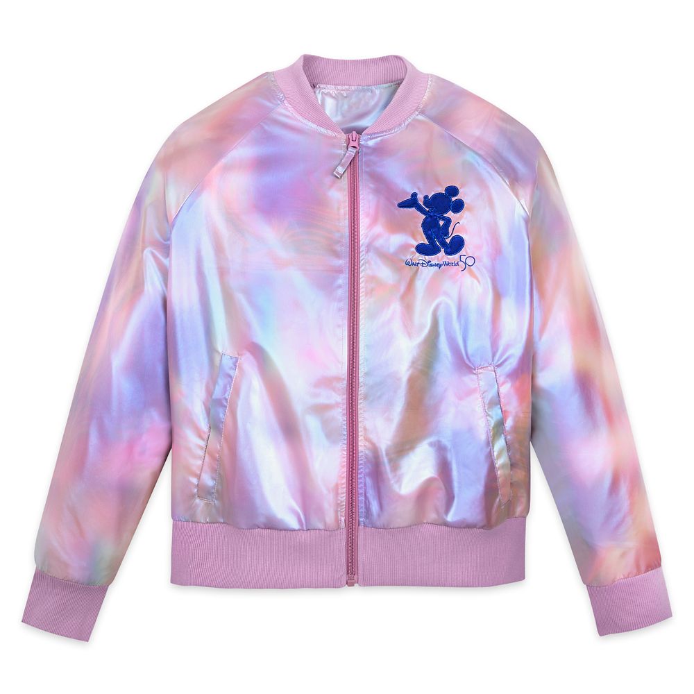 Mickey Mouse Windbreaker Jacket for Women Walt Disney World 50th Anniversary has hit the shelves for purchase Dis Merchandise News