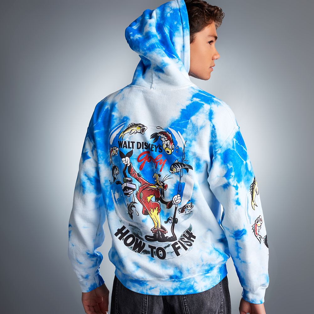 Goofy ''How to Fish'' Pullover Hoodie for Adults