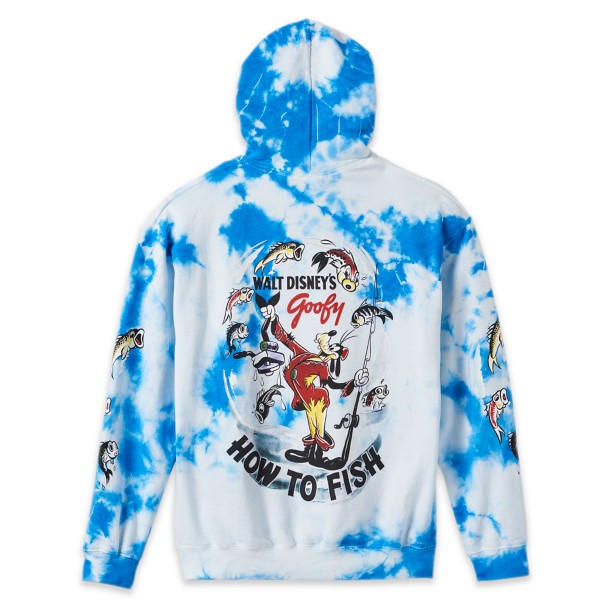 Goofy ''How to Fish'' Pullover Hoodie for Adults