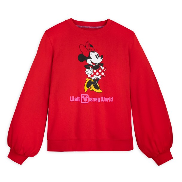 Minnie Mouse Pullover Sweatshirt for Adults – Walt Disney World | shopDisney