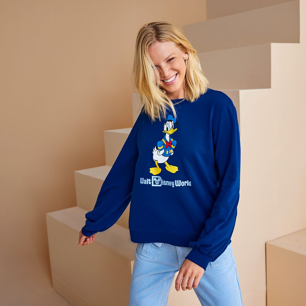 Donald Duck Pullover Sweatshirt for Adults – Walt Disney World