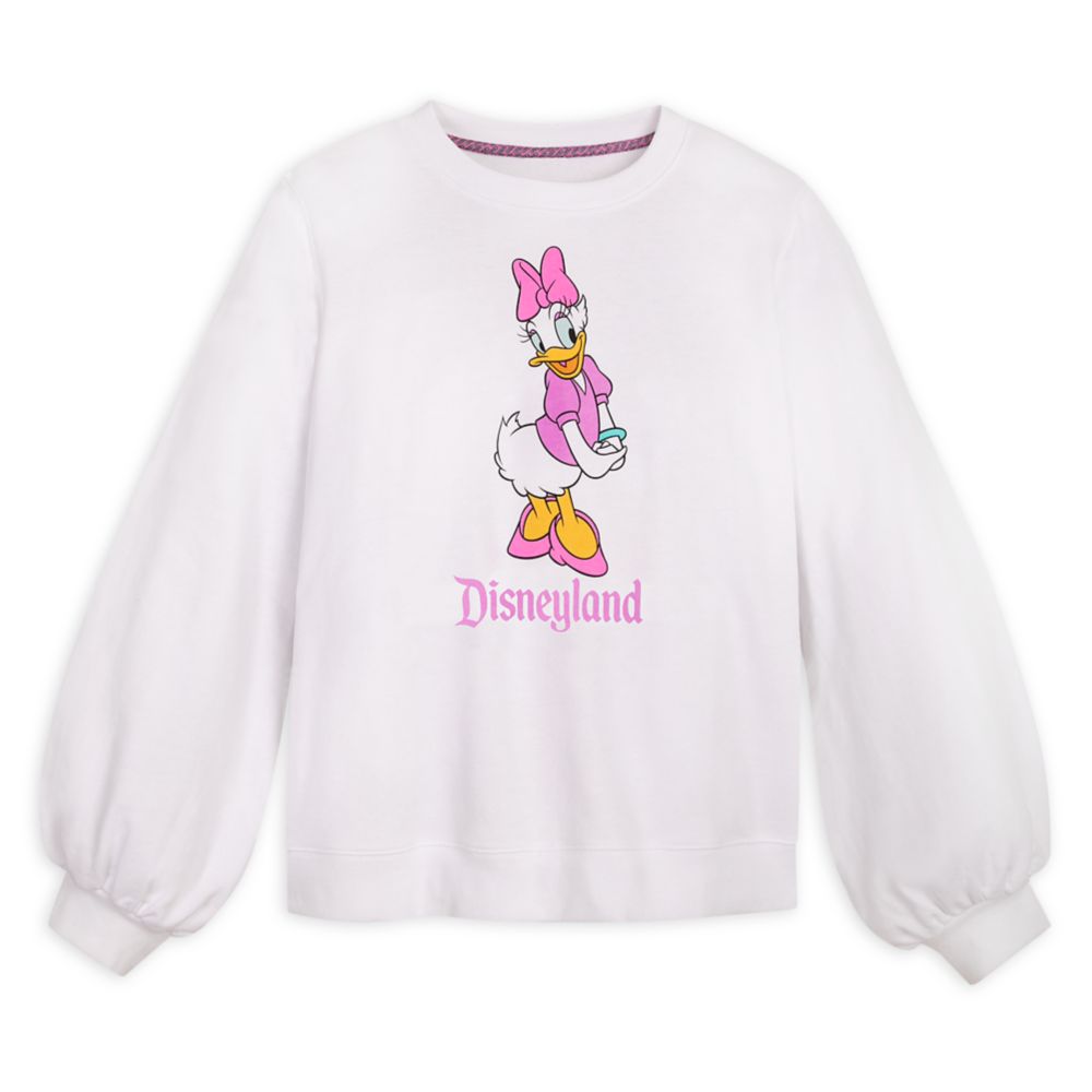 Daisy Duck Pullover Sweatshirt for Adults – Disneyland is now available for purchase