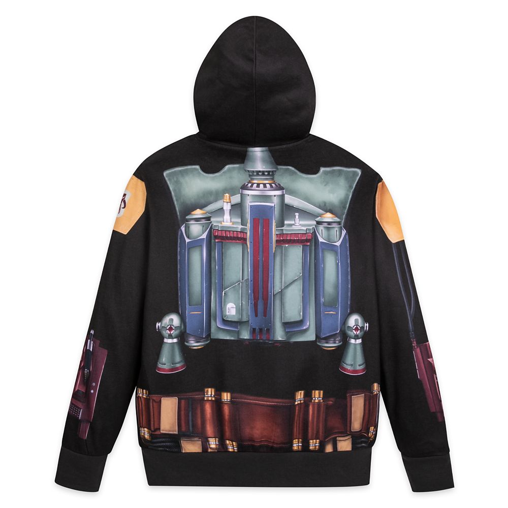 Boba Fett Costume Pullover Hoodie for Adults – Star Wars: The Book of Boba Fett