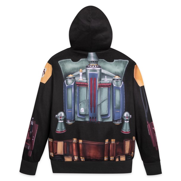 Boba Fett Costume Pullover Hoodie for Adults – Star Wars: The Book of Boba Fett