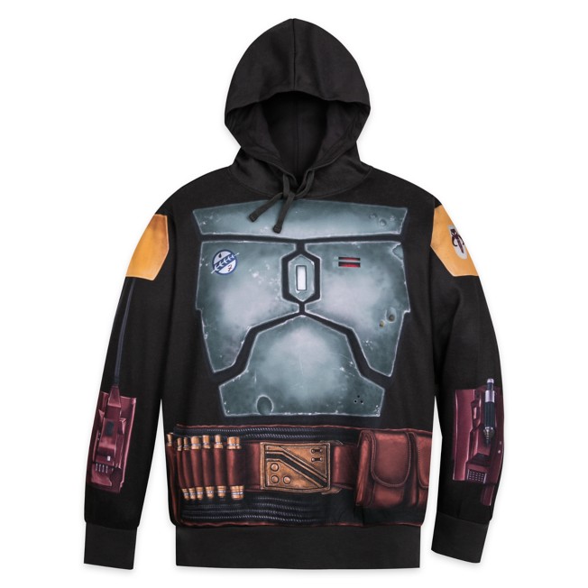 Boba Fett Costume Pullover Hoodie for Adults – Star Wars: The Book of Boba Fett